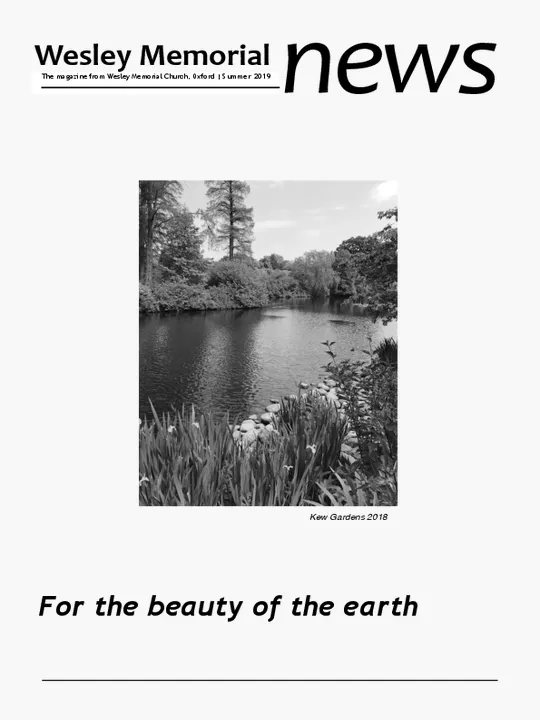 Summer 2019 – For the Beauty of the Earth